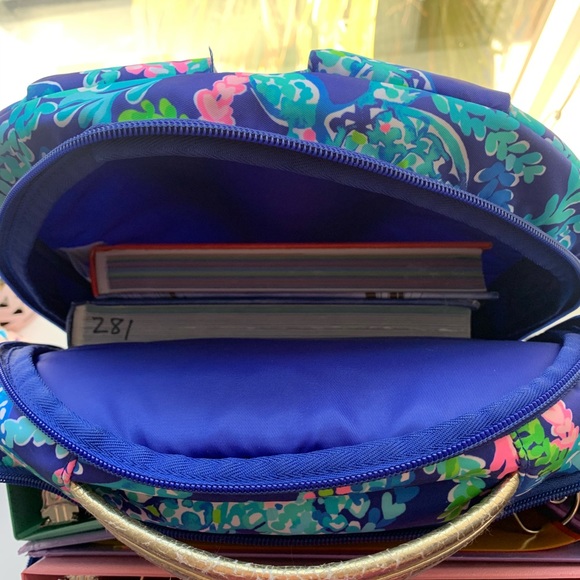 (SOLD) Mint Condition Lilly Pulitzer Book Bag - Picture 5 of 6